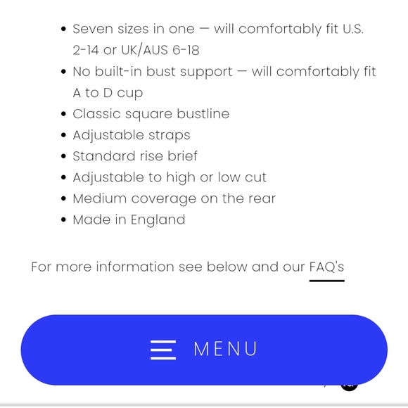 YouSwim Poise Standard Waist Two-Piece in Aster - Picture 4 of 10